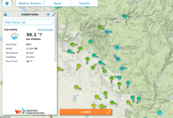 A typical Wundermap view A typical Wundermap view